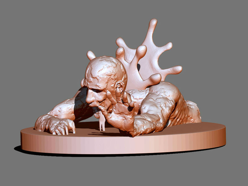 Zombie Phone Holder