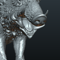 Wild Boar in static pose - Thumbnail 19