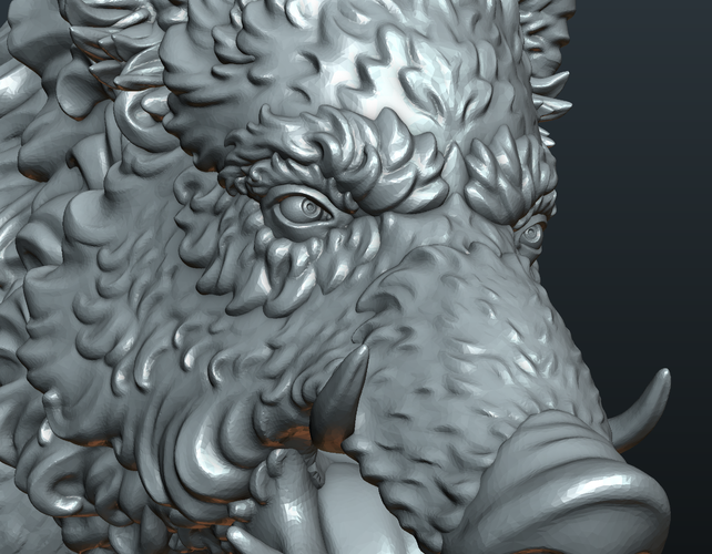 Wild Boar in static pose 3D Print 240520