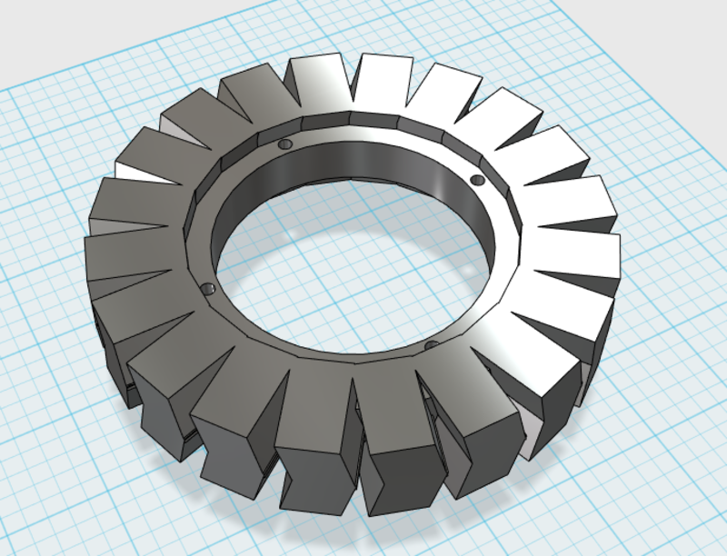 Steampunk Herringbone Gear Bracelet 2