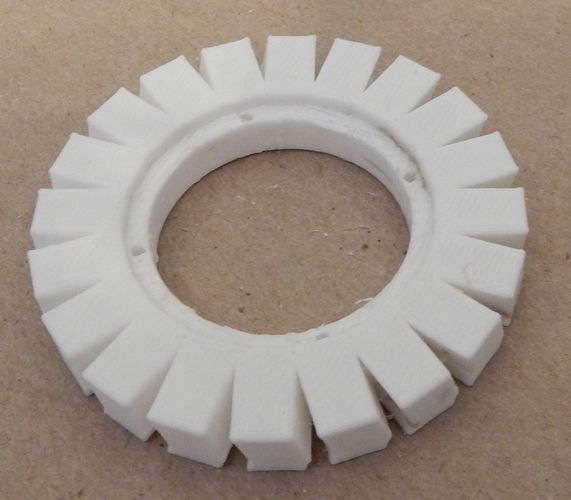 Steampunk Herringbone Gear Bracelet 2 3D Print 24058