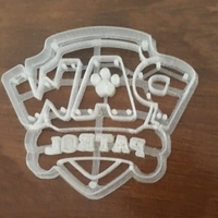 Small Paw Patrol - Logo 3D Printing 240617