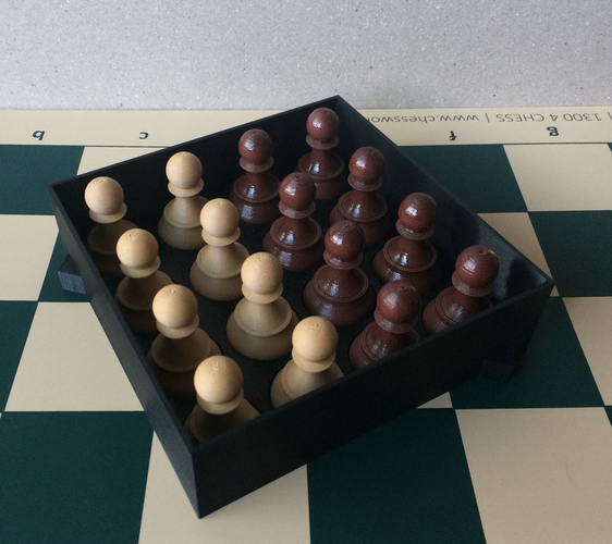 Chess set storage and transport cases 3D Print 240672