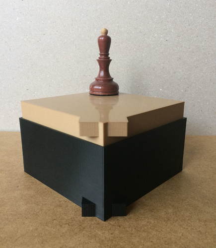 Chess set storage and transport cases 3D Print 240679