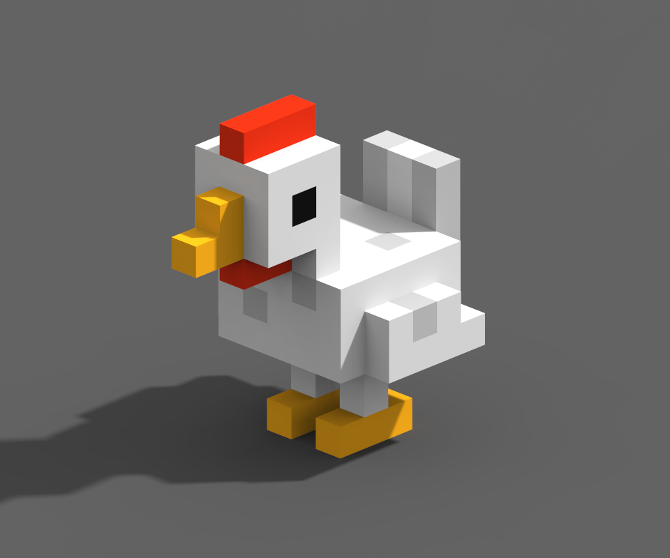 Voxel 3d model