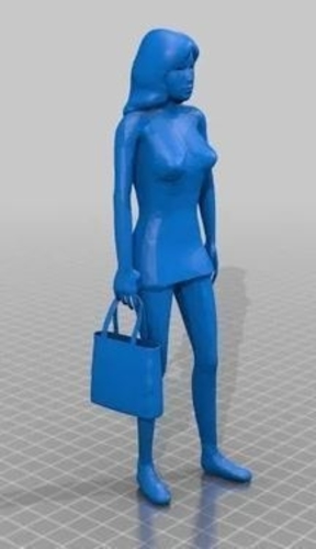 Female waiting 3D Print 240721