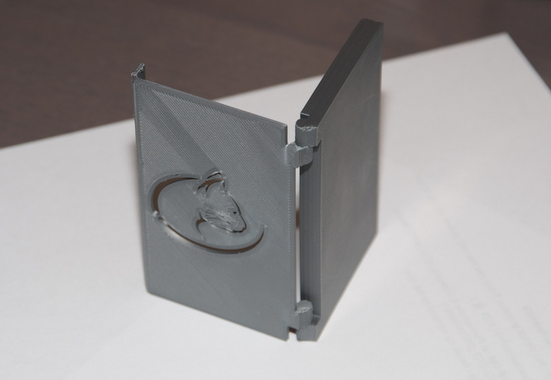 Folding Business card holder