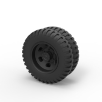 Double wheel from old truck - Thumbnail 1