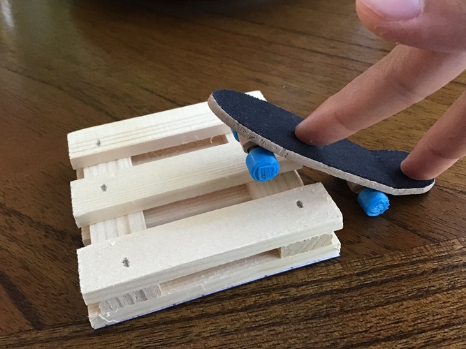 3D Printed Finger Board by Luke Diep Pinshape