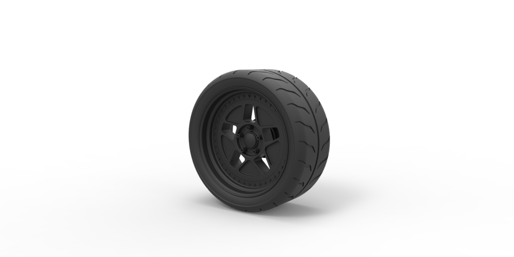 Diecast Wheel from Hoonicorn RTR 3D Print 240907