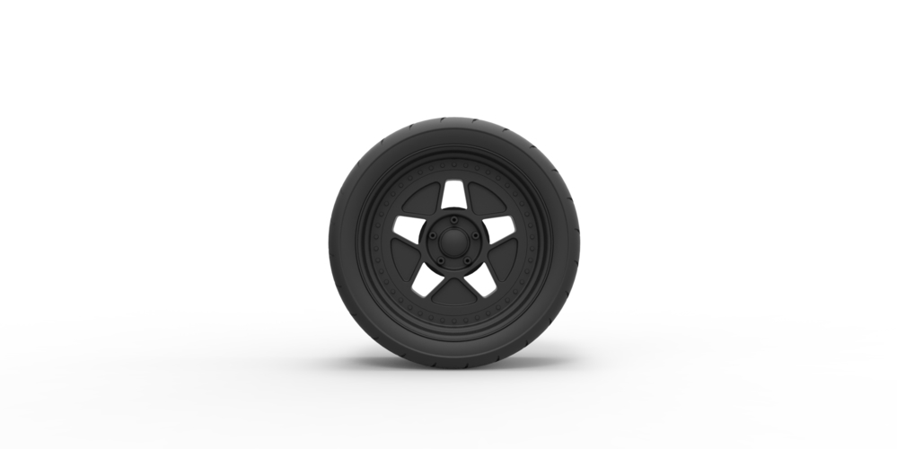 Diecast Wheel from Hoonicorn RTR 3D Print 240911
