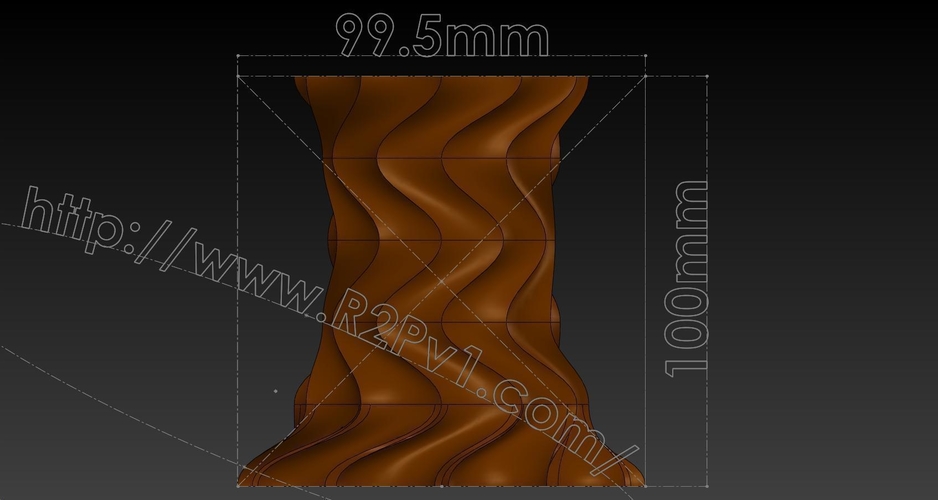 Vase #513 3D Print 240929
