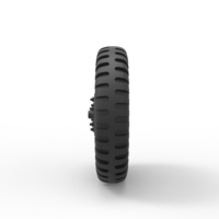 Wheel from old truck - Thumbnail 3