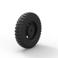 Wheel from old truck - Thumbnail 4