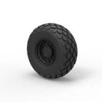Small Diecast Wheel from Roller-compactor 3D Printing 240938