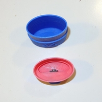 Herb container with valve cup opening - mini - Thumbnail 2