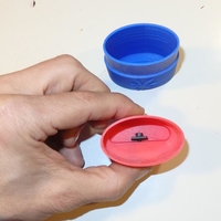 Herb container with valve cup opening - mini - Thumbnail 3