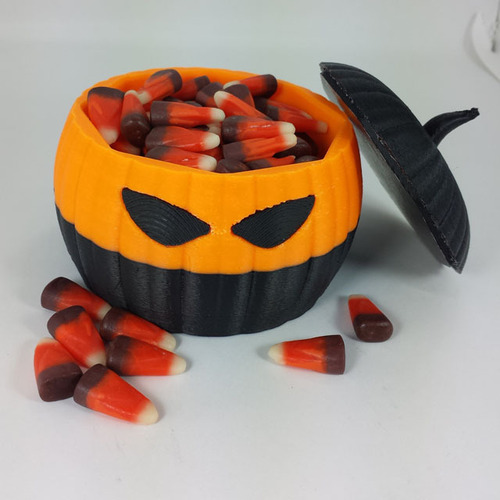 Ninja Pumpkin 3D Print 24118