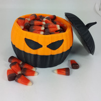 Small Ninja Pumpkin 3D Printing 24118