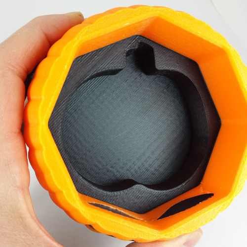 Ninja Pumpkin 3D Print 24120