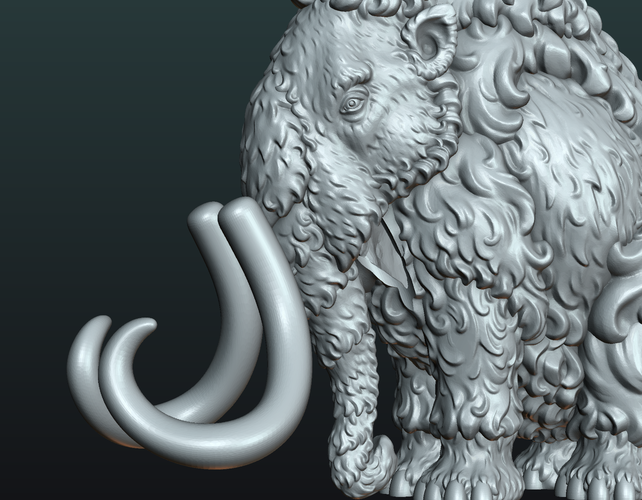 Mammoth 3D Print 241257
