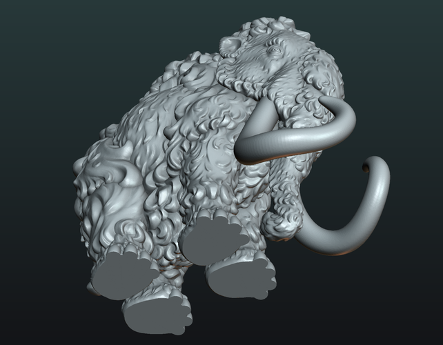 Mammoth 3D Print 241267