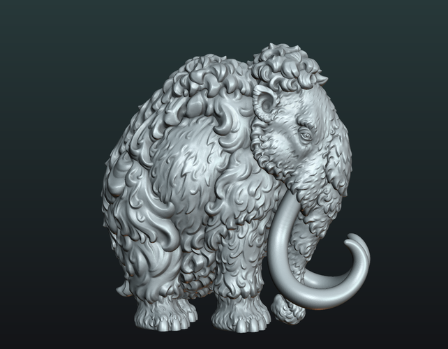 Mammoth 3D Print 241272