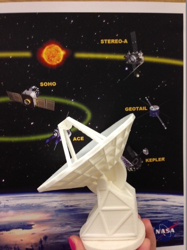 NASA 34M Antenna 3D Print 24136