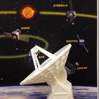 Small NASA 34M Antenna 3D Printing 24136
