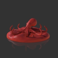 Red Octopus Figurine - Thumbnail 15