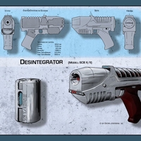 Perry Rhodan - Desintegrator model SCB X/II ver.1C- FOR COSPLAY - Thumbnail 3