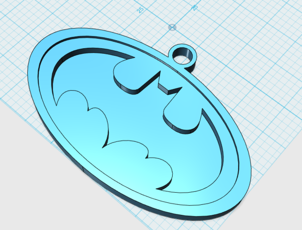 Batman Logo Pendant