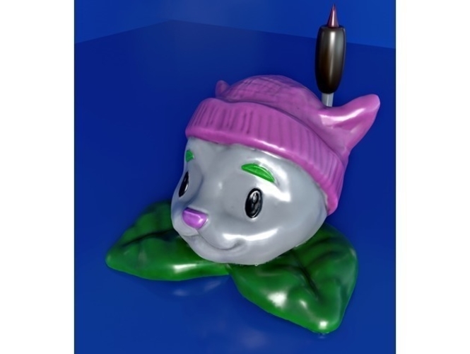 PVZ Cat Tail 3D Print 241546