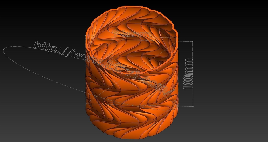 Vase #532 3D Print 241566