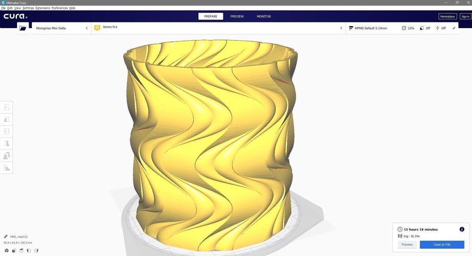 Vase #532 3D Print 241567
