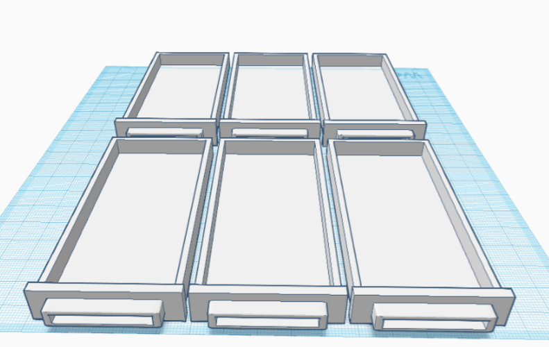 Drawer With Secret Compartment 3D Print 241615