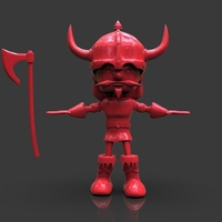 Small Floky The Viking 3D Printing 241616