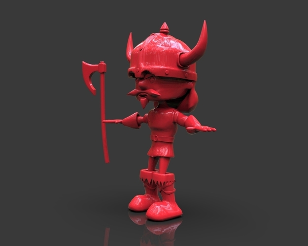 Floky The Viking 3D Print 241617