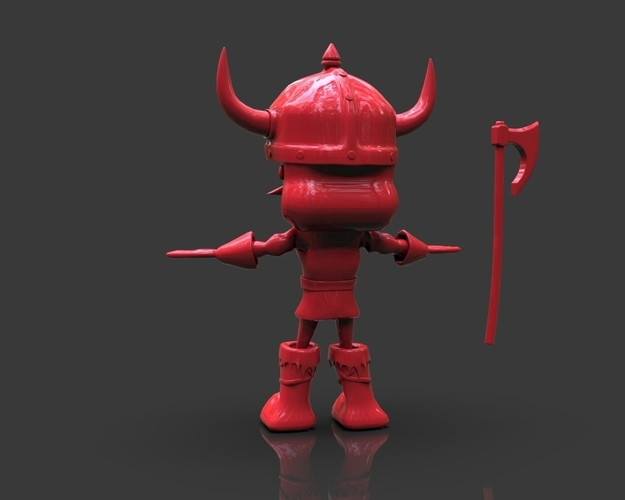 Floky The Viking 3D Print 241620