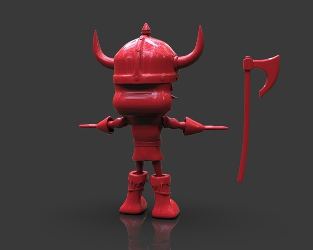 Floky The Viking 3D Print 241621