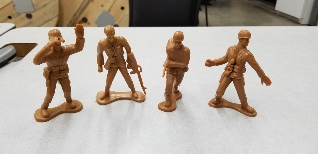 Toy Soldier scans (4 soldiers)