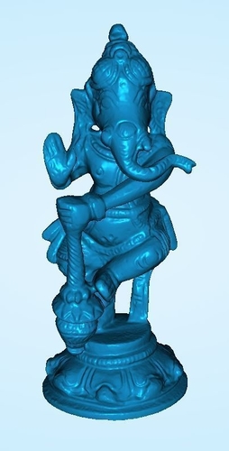 Standing Ganesh Statue 3D Print 241733