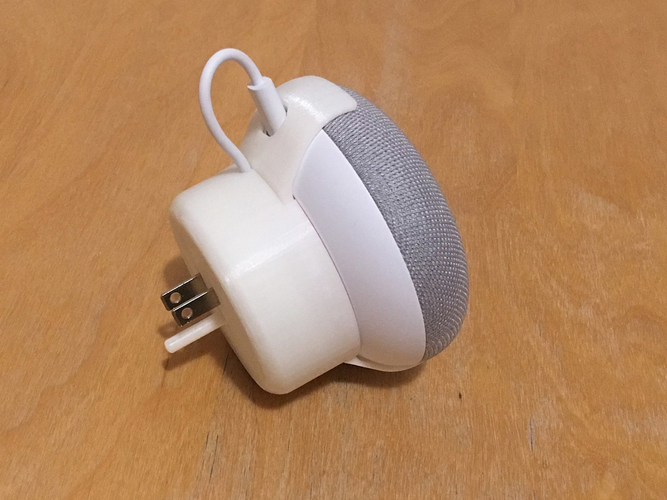 Printed Google Home Mini - US socket stand by stv-is-it | Pinshape