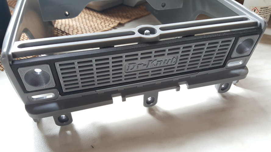 RC4WD Chevy Blazer Front Grill Logo