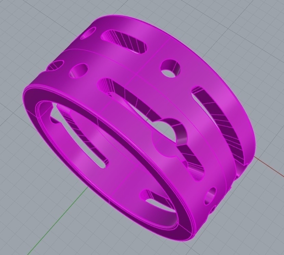 ring  music 3D Print 241887