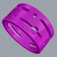 Small ring  music 3D Printing 241887