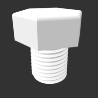 14x1.5mm bolts and nut - Thumbnail 1