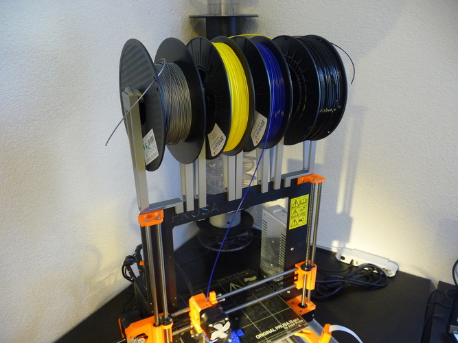 Prusa I3 Spool Holder System 3D Print 241908