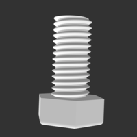 10x1.5mm bolts and nut - Thumbnail 2