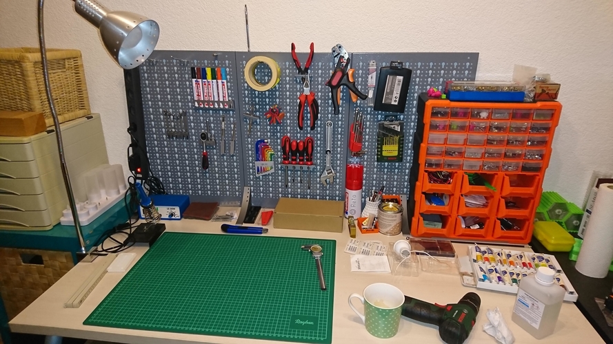 Pegboard KÜPPER 70100 from Hornbach 3D Print 241918